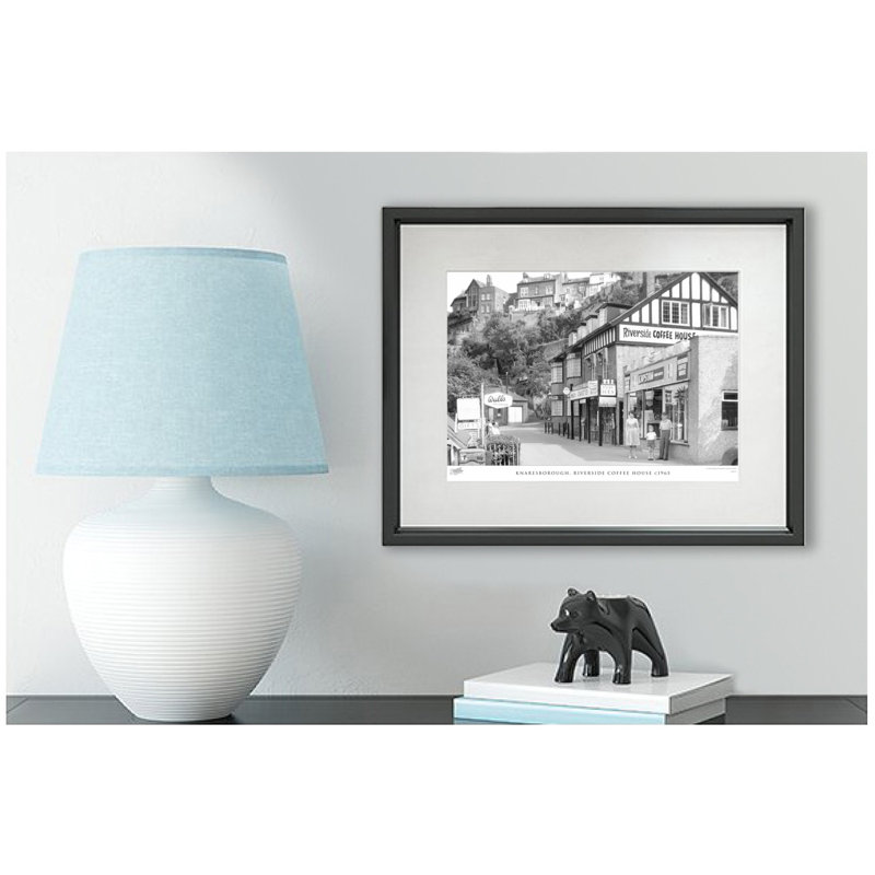 Knaresborough, Riverside Coffee House C1965 - Single Picture Frame Print, 28cm H x 36cm W x 2.3cm D