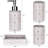 Bathroom accessory set