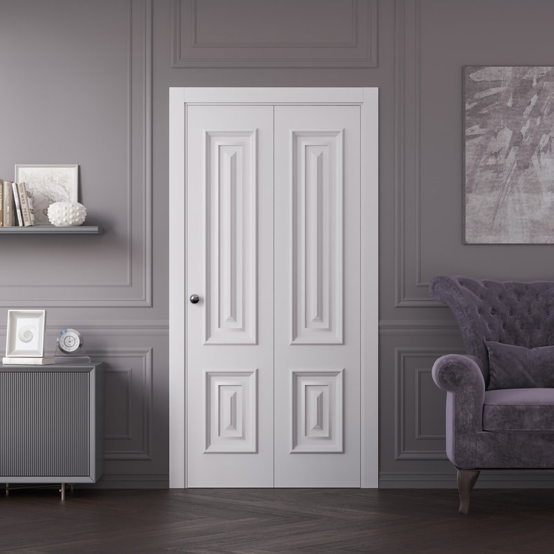 Portes coulissantes pour garde-robe coulissante IMPERial 1822 émail blanc, 60 po x 84 po