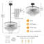 Lustre en cristal à 5 lumières Amiriya-1715636665