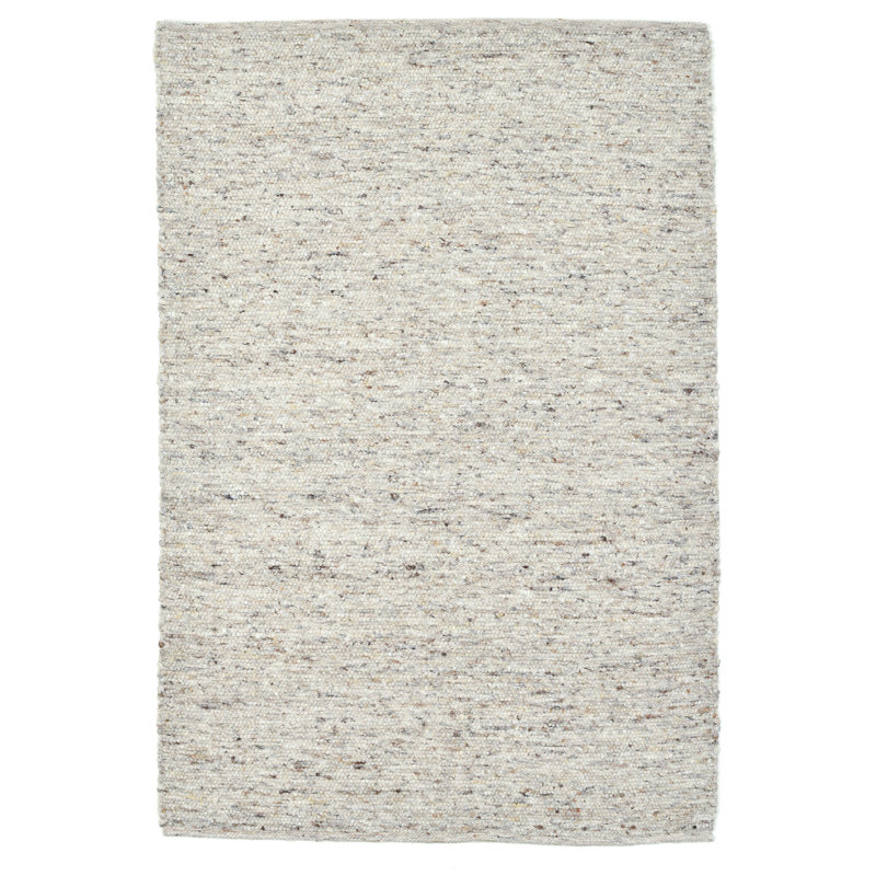 Pimental Handmade Flatweave Wool Leight Brown Rug, Rectangle 140 x 200cm