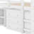 Joquan Kids Full Loft Bed-1273325169