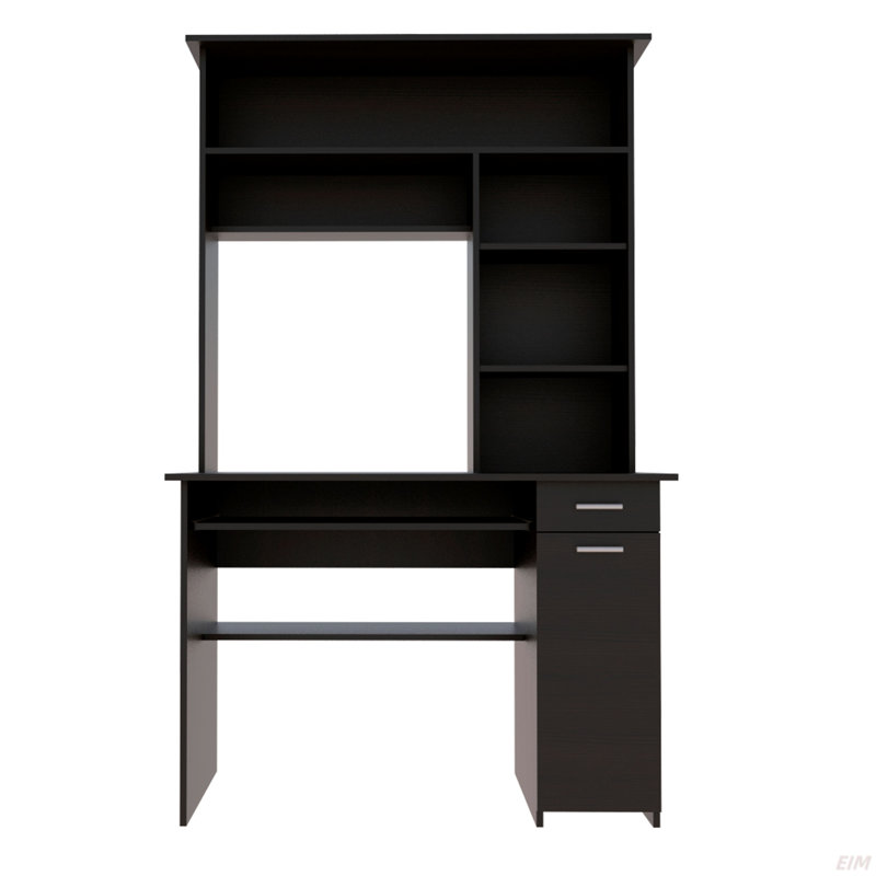 Bureau d'ordinateur Acequia, Bureau (Bureau), Noir