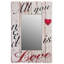 Clewiston Wood Flat Wall Mirror
