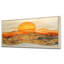 Lever de soleil sur un horizon de montagne en marbre - forêt, art mural-288440499-530531279-288440456