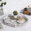 Luziano Octagonal Wood Ottoman/Coffee Table Tray