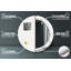 Huldar Glass Flat Wall Mirror
