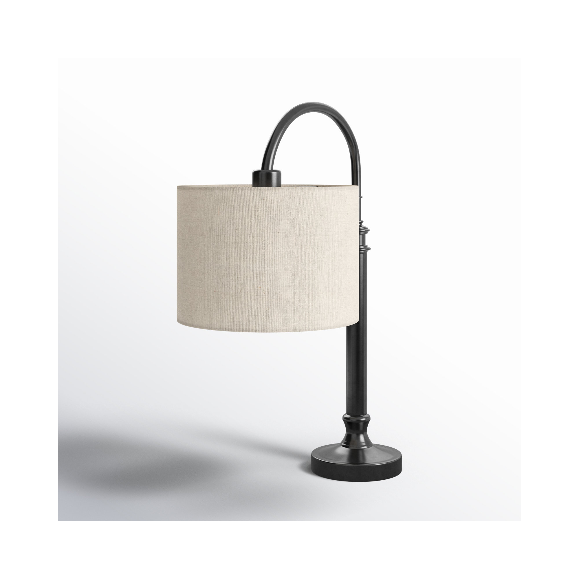 Slade Metal Arched Lamp, Antique Bronze