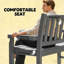 Banc de patio en PEHD-125819308