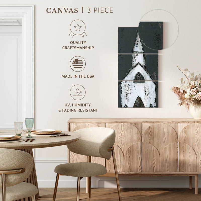 Grande chapelle, H 32 po x l 15 po