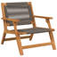 Garden Furniture Solid Acacia Wood Outdoor Seating Modern Design Chair-839389059