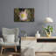 «Night Cactus Bloom Az 8663» par Mike Jones, art mural en métal, 24 po x 16 po-264467827