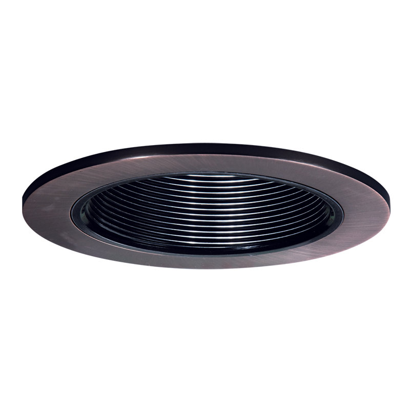 4'' Baffle Recessed Trim, Bronze