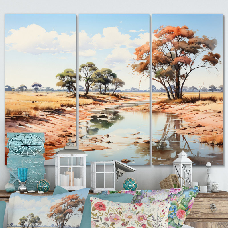 Traditional Landscape & Nature Wall Decor on Metal