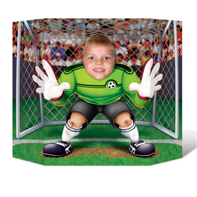 Ensemble de 6 photos de soccer - 3 pi 1 po x 25 po