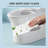 1.1/1.6 GPF Dual-Flush Elongated One-Piece Toilet with 17.32 in. Comfort Seat Height, Ceramic Glazed Surface(Soft Close Seat Included), White-88272609