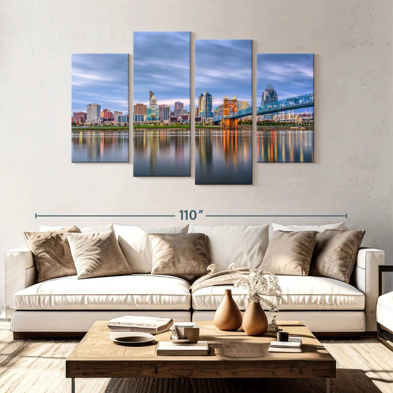 Arney Cincinnati River Skyline