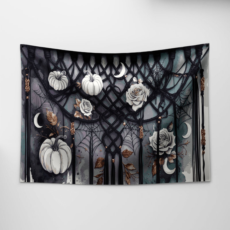 Tapisserie murale Halloween, 68 po x 80 po
