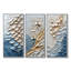 Blanc et bleu côtier mosaïque I - Collection d'art mural côtier-1793389047-1793389055-1793389040