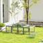 Grand refuge pour lapin en bois PawHut