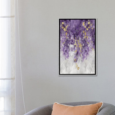 Cascading Purple by Nikki Robbins - Print
