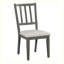 Ensemble de salle à manger 5 pièces avec 3 chaises rembourrées Rustic Charm