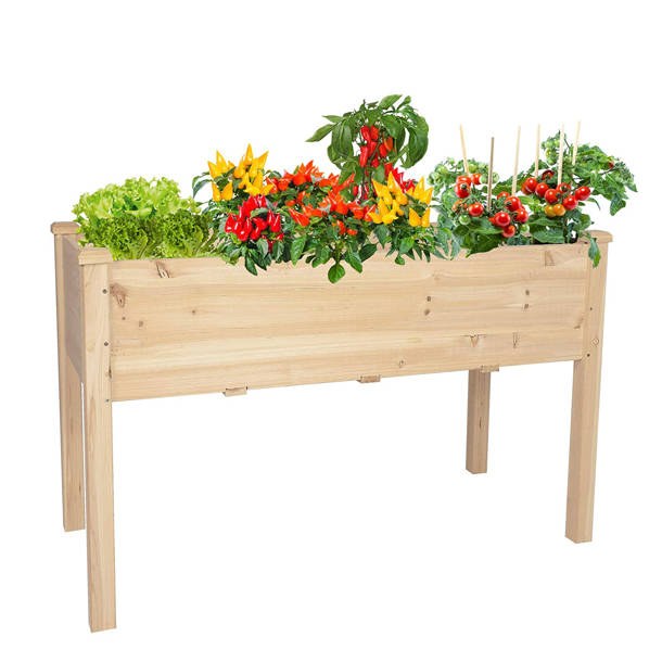 Arlmont & Co. Kiefer Cedar Wood Potting Bench & Reviews | Wayfair