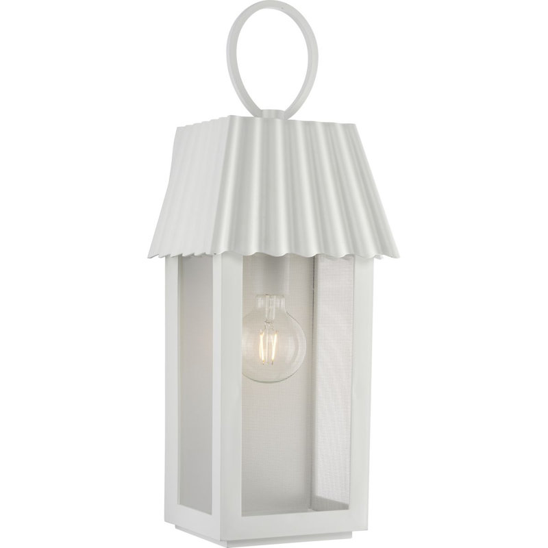 Godin Wall Light, 16.50" H x 6.25" W x 5.25" D , Shelter White