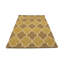 Tapis oriental doré moderne 5 x 8