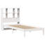 vidaXL Bookcase Bed without Mattress Solid Wood Pine-192732167-192732185