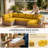 Wynee Outdoor Cushions Set 5" Outdoor Furniture Replacement Cushions Patio Furniture Cushions And Sectional Cushions-1514473301-1536625408-1536625411