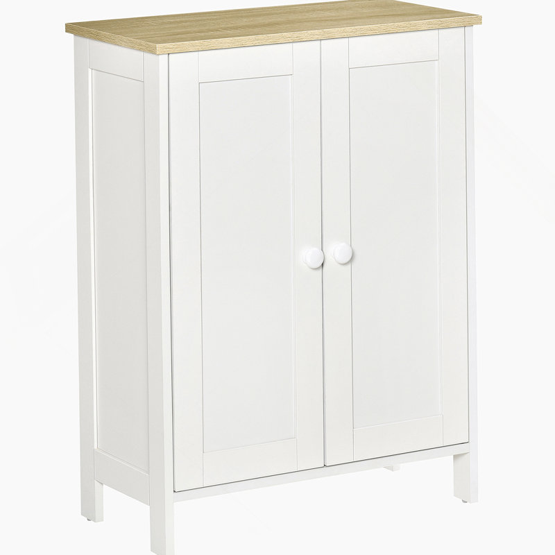 Double Door Storage Cabinet For Various Rooms With Partitioned Compartments, Ensuring Organized And Efficient Storage