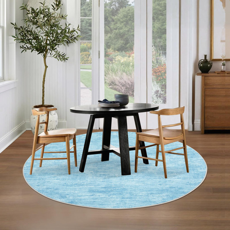 Area Rug, Blue, Rectangle 120 x 170 cm