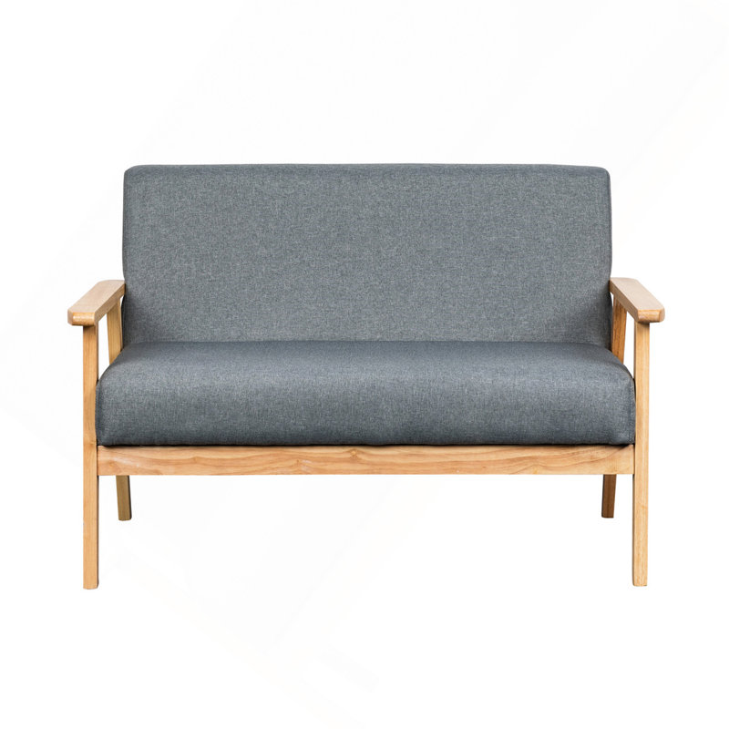 45"W Gray Loveseat