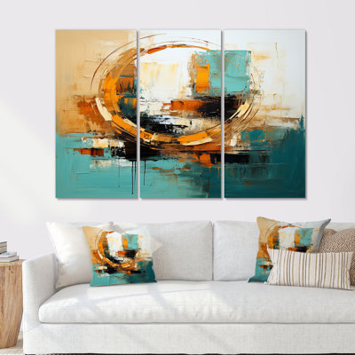 Conelia - ensemble d'art mural abstrait