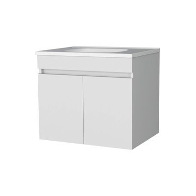 Meuble-lavabo avec 2 portes