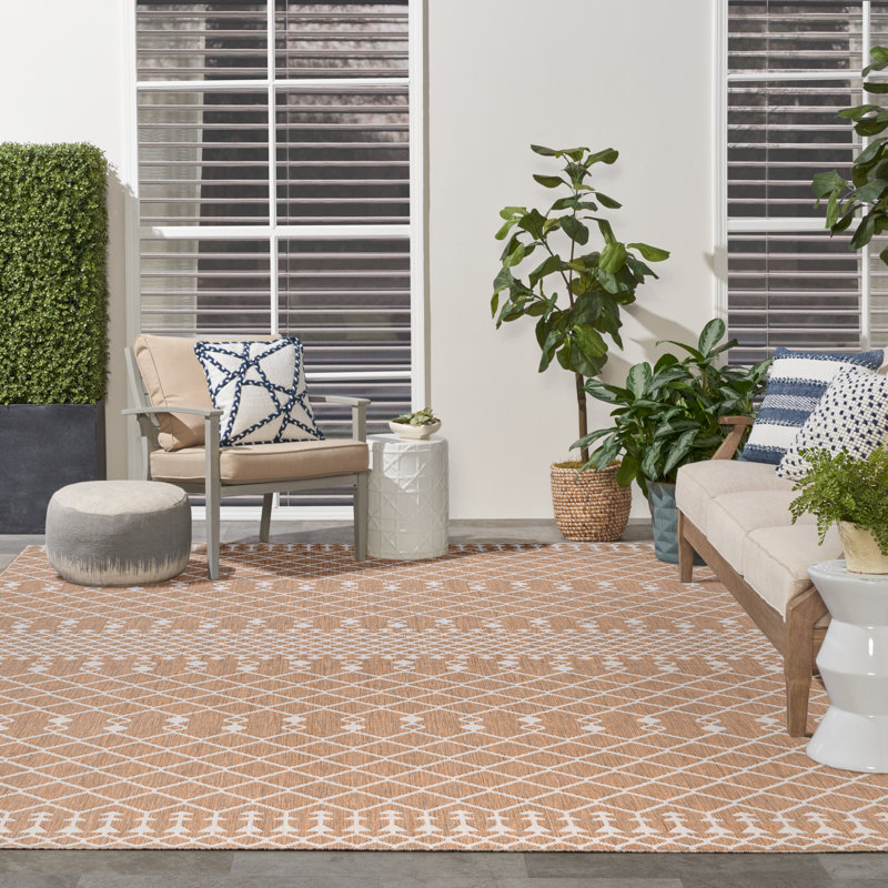 Tapis intérieur / extérieur Robbs, Rectangulaire 8 pi x 10 pi, Jute
