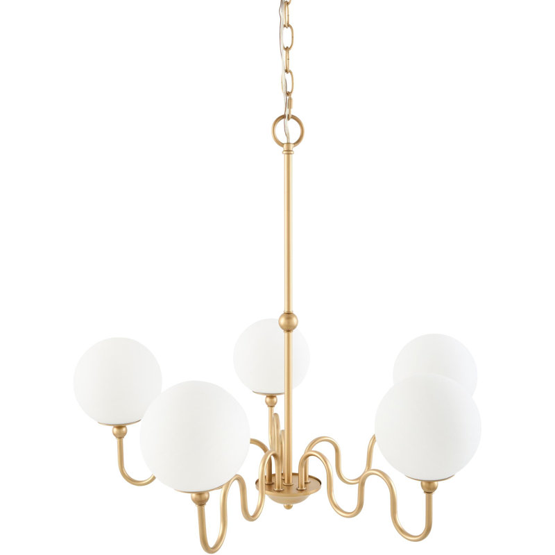 Lustre Laporte, Doré, 5 Lights