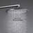 Thermostatic Complete Shower System with Rough in-Valve-94364464