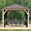 Ensemble de treillis pour abri de jardin 12 x 12 Meridian