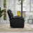 Paree Relaxation: 33.5" Wide Faux Leather Recliner with Massage & Cup holders &Arm Compartment-1712741116