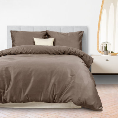 Cotton Duvet Cover Set with Pillow Shams Included