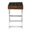 Porte-bouteilles en acier inoxydable Milt Modern-2083147070