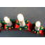 Christmas Nativity LED Candle Bridge with Candles, Pine Effect and Inline Switch-2070074491-2070074490
