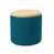 Bleu sarcelle / beige