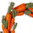 17"Jute Carrot Wreath