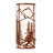 Jaira Steel Flush Mounted Sconce