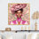 Gorgeous African Queen in Retro Colors III - reproduction sur toile