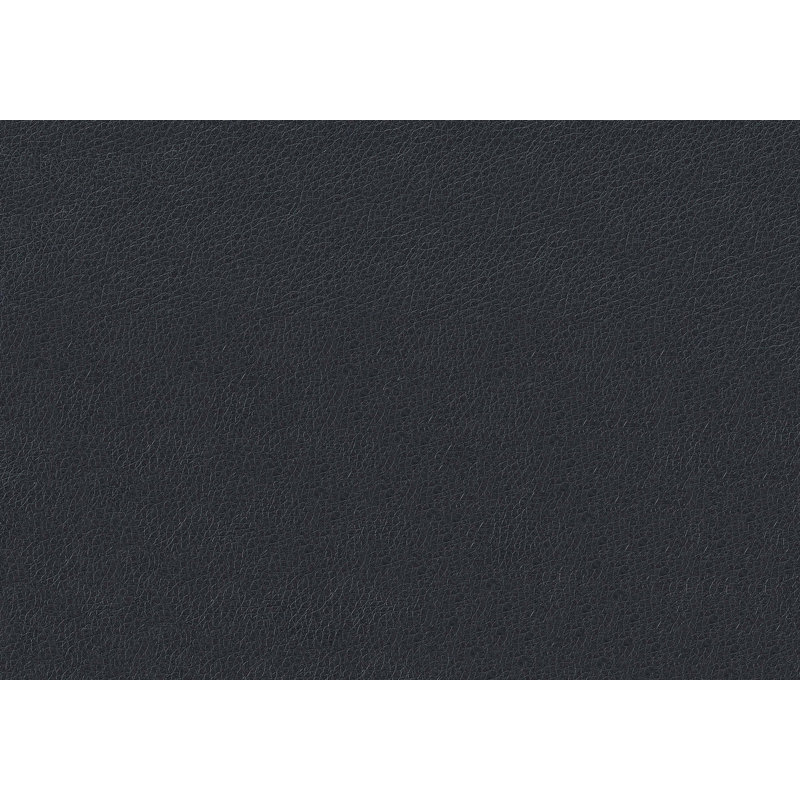 Chaises de salle à manger rembourrées modernes avec pieds en métal pour des sièges de cuisine confortables, Black, Noir