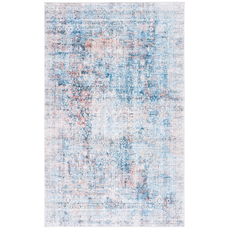 Sulley Monica Performance Machine Washable Abstract Rug, Runner 2'6" x 8'
